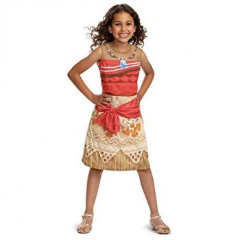 Disfraz Clásico de Moana para Niña (104 cm) - Disguise (140289M)