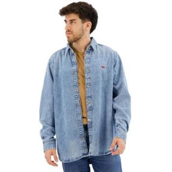 Camisa de Manga Larga Diesel Simply Azul Hombre XL