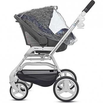 Inglesina A096FV600 - Cubierta Impermeable Transparente para Silla de Coche Grupo 0+