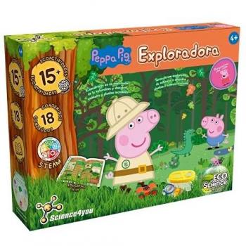 Science4you-Science4you, Exploradora, Juego para 4+ años, Serie 'Peppa Pig', Multicolor