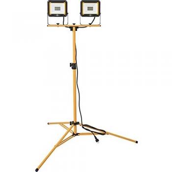 Brennenstuhl Foco trabajo JARO 6050 T / 2x Focos LED de trabajo de 30W con trípode telescópio
