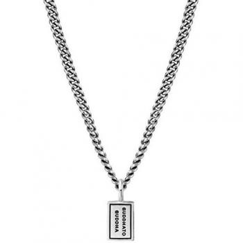 Buddha to Buddha Essential Silver Necklace of Length 75cm
