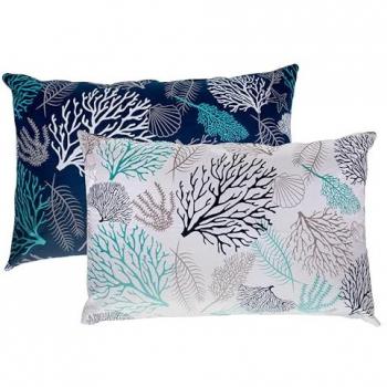 Cojines Reversibles Impermeables Ibiza Marine Business 40x60 Set de 2 unidades