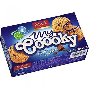 Coppenrath Gall. Choco Chips 125g S/GLU S/LAC, Neutro, Estándar