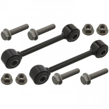 Kit de reparación FEBI BILSTEIN 36643 para barra de acoplamiento del estabilizador, incluye tornillos y tuercas, eje delantero, compatible con VW Amarok