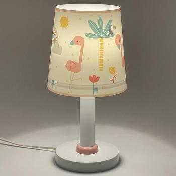 Lámpara de Mesa Infantil Flamingo Multicolor E14