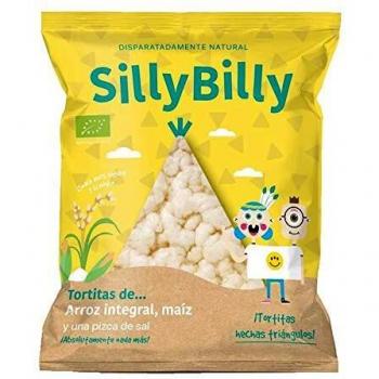 Tortitas ECO de arroz integral y maíz SillyBilly Bolsita 30g