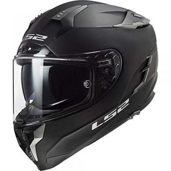 LS2 NC Casco per Moto, Hombre, Negro, XS