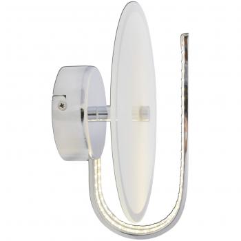 Lámpara de Pared LED Integrada Lucca Plata 3000K 455 lm