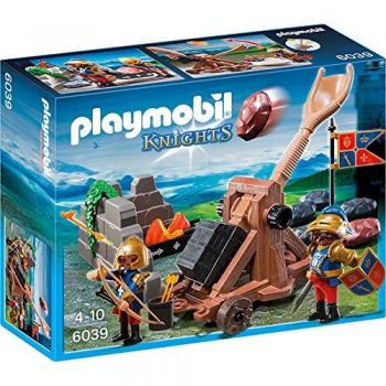 Catapulta Caballeros del León 6039 - Juguete Medieval Original Playmobil, Envío Rápido 24-48h