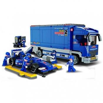 Set de Construcción de Camión y Coche de Fórmula