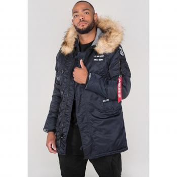 Alpha Industries N3B Airborne Winter Jacket - Black, 3XL