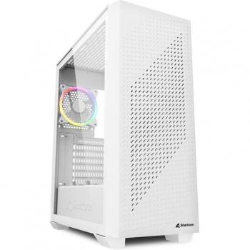 Sharkoon VS9 RGB Midi Tower Cristal Templado USB-C 3.2 Blanca
