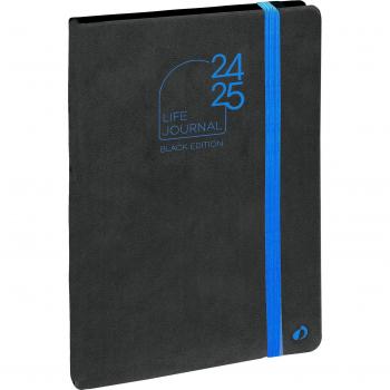 Agenda 16 meses PLAN NOTE LIFE JOURNAL - Semana Vista, A5 - 15x21cm - Quo Vadis 155041Q - Negro - Multilingüe