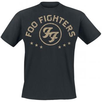 Foo Fighters Arched Star Men's T-Shirt - Black - S to XXL - 100% Cotton