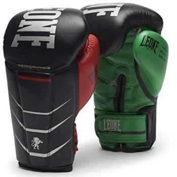 Guantes de Boxeo Leone 1947 Revo Performance Negro, Unisex para Adultos, 12 oz