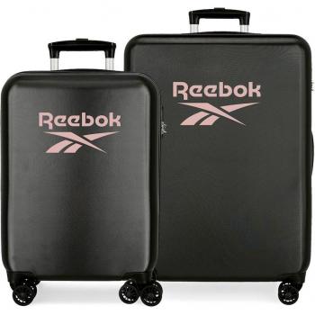 Reebok Juego De Maletas abs Rígida Beverly Negro