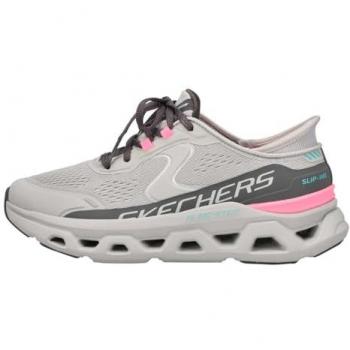 Skechers Women's Gray Glide-Step Altus Lace-Up Sneakers 150510/GYPK Size 41