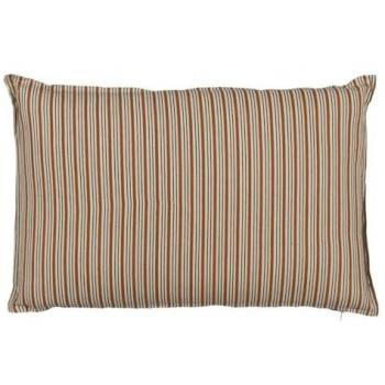 Cojín de Algodón Marrón Beige 60 x 40 cm