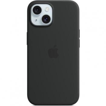 Apple Funda de Silicona con MagSafe para iPhone 12 / iPhone 12 Pro - Negro (MT0J3ZM/A)