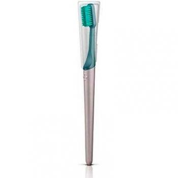 TIO Soft Travel Toothbrush with Cap, Glacier