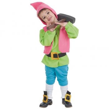 Disfraz Infantil Enanito Verde T-0 (2-3 Años) Creaciones Llopis