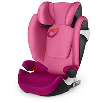 Cybex Solution M - Silla de coche, grupo 2/3, color rosa