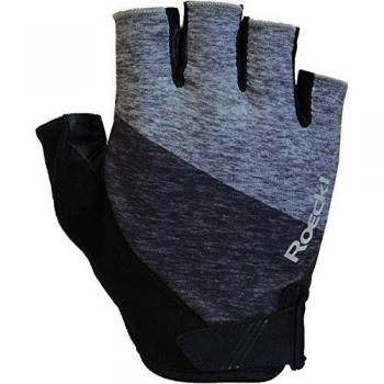Roeckl Bergen Guantes de Bicicleta Cortos Antracita mélange, tamaño:7