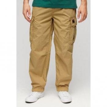 Superdry Men's Casual Beige Baggy Parachute Pants 34/32