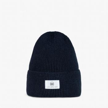 Gorro de Lana Unisex Night Blue con Diseño Tejido Buff