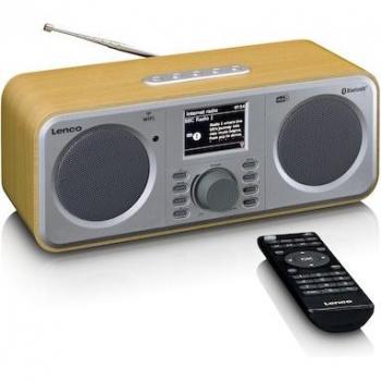 Radio estéreo por internet con DAB+ y FM - DIR-141WD - Madera