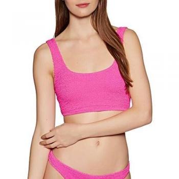 Billabongz top de bikini deportivo mujer xs rosa