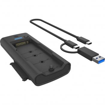 Docking Station Icy Box IB-180MS-C31 para SSD NVMe y HDD SATA de 2,5/3,5