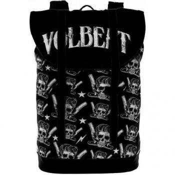 Mochila Estampada Completa Volbeat Barber Negra Talla Única