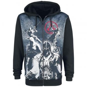 Assassin's Creed Live by The Creed Sudadera Capucha con Cremallera Multicolor M