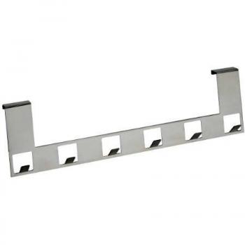 Ganchos de Puerta Anzio de Acero Inoxidable, 39 x 11 x 4.5 cm, Acabado Mate