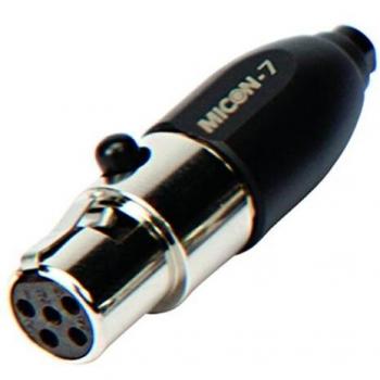 Rode Micon - 7 Adapter to Connect the HS - 1 Microphone-Black/Anthracite