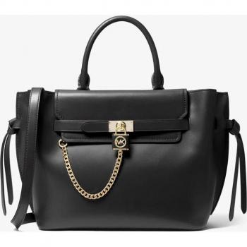 Bolso de mano Hamilton Legacy convertible a bandolera de piel en negro