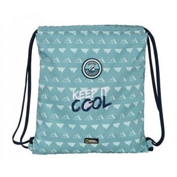 Saco Plano Reciclable National Geographic Below Zero 35x40x1cm Eco Gymbag Safta