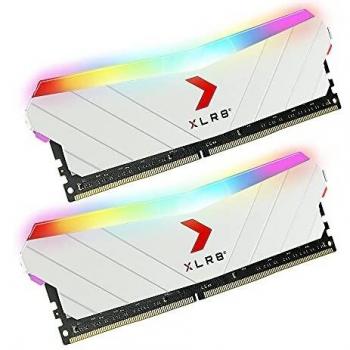 PNY XLR8 Epic-X White RGB DDR4 3600MHz 16GB (2x8GB) CL18 Gaming Memory Kit