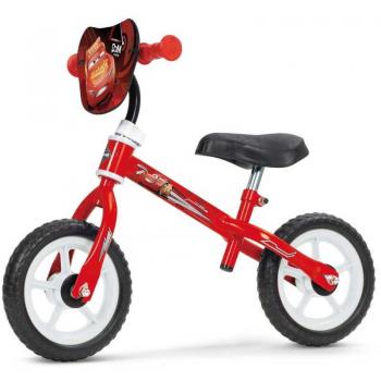 Bicicleta sin pedales Cars Disney Roja Huffy