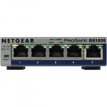 Switch Gestionado Netgear GS105E-200PES Gigabit Ethernet