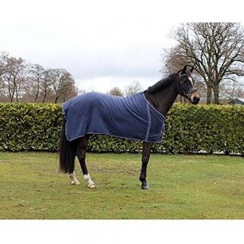 Manta de Lana Básica sin Cinchas Azul 145 cm