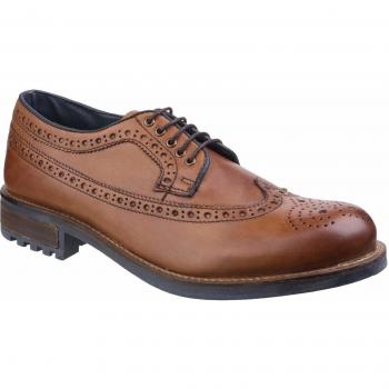 Cotswold Poplar Mens Other Leather Material Formal Shoes Tan - 12 UK