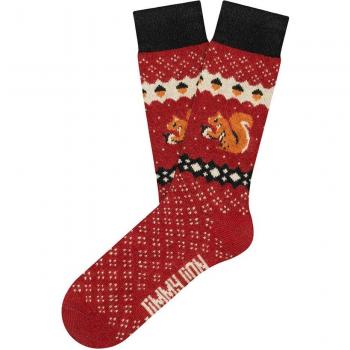 Calcetines Winter Squirrel - Estampado fantasía para mujer