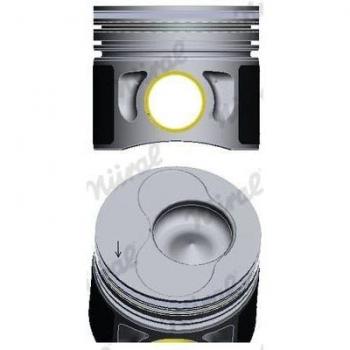 Pistón NÜRAL 87-114900-66 Bloque de Motor