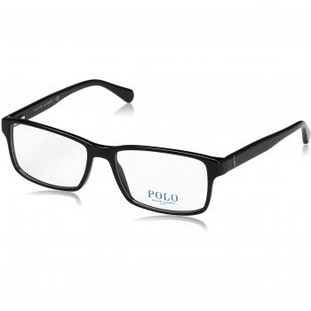 Polo Ralph Lauren 0PH2123, Monturas de Gafas para Hombre, Shiny Black, 56