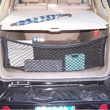 Juntu - hoch elastisches Kofferraumnetz vertikal im Umschlagstil fš¹r BMW X5 X6 MY 2010-2013