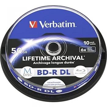 Verbatim MDISC BD-R DL 50 GB 10 pieza(s)