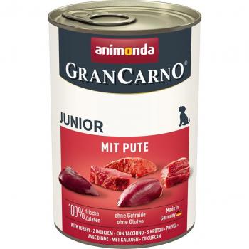 Animonda GranCarno Original Junior 12 x 400 g - Pack Ahorro - Pavo
